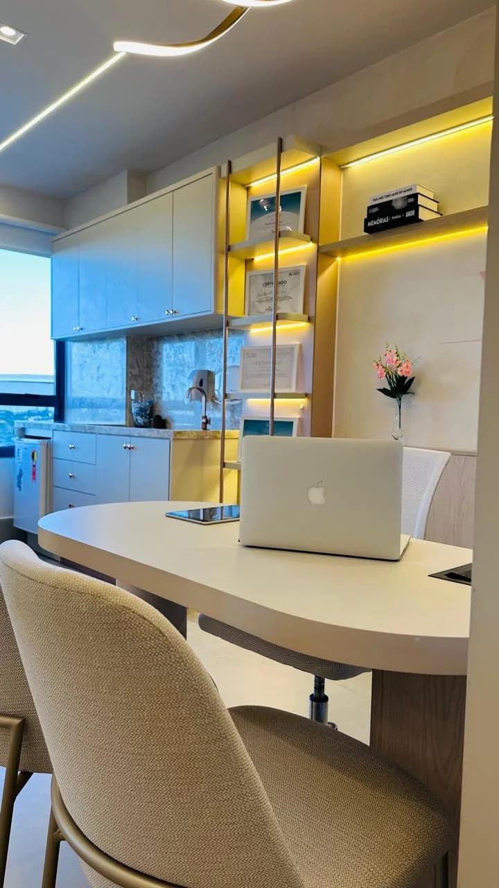 Sala de consulta do consultório